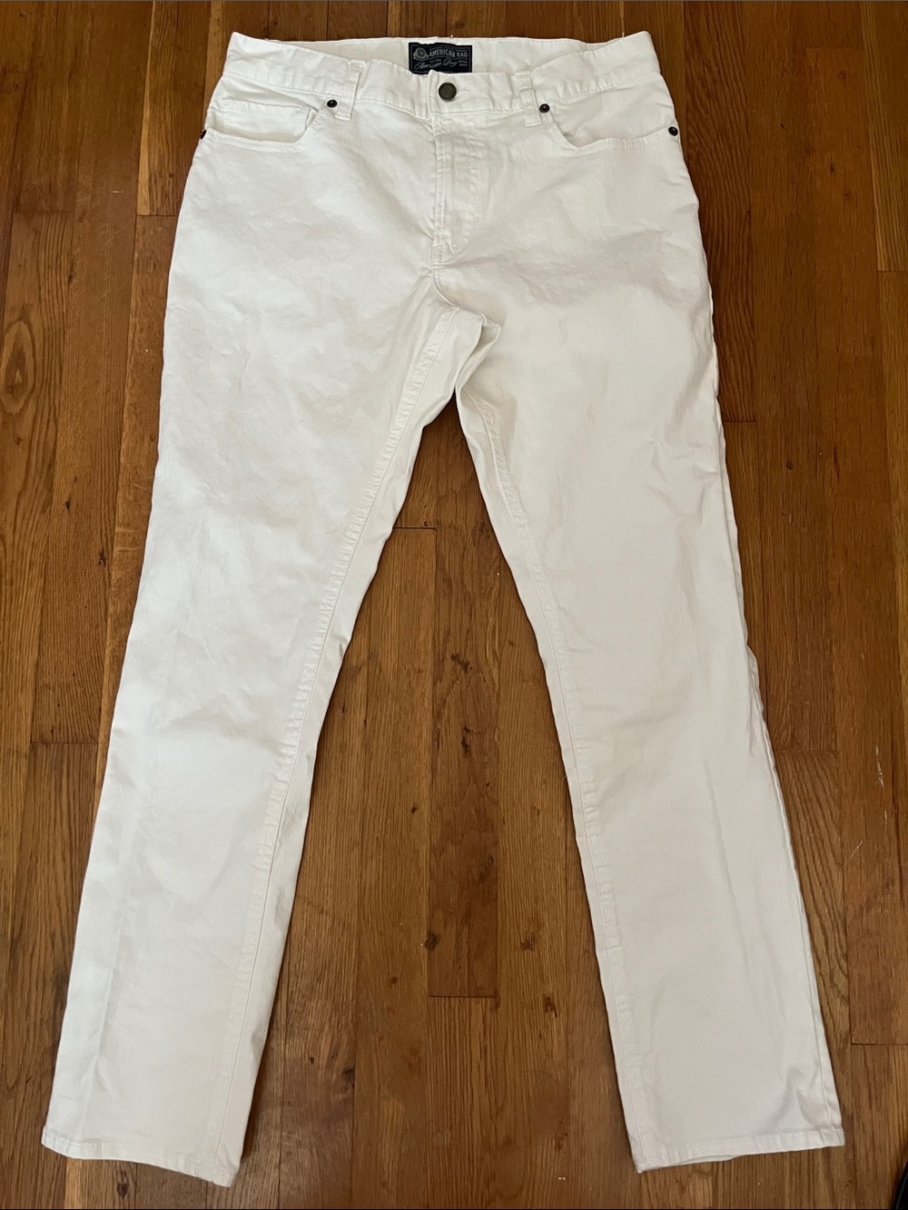 American Rag Slim Straight White Men's Jeans